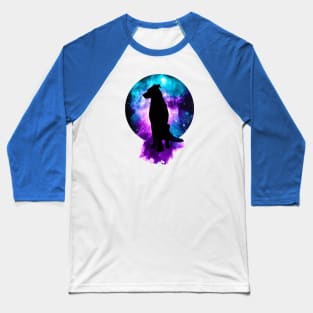 Beauceron Walk On The Nebula Art Baseball T-Shirt